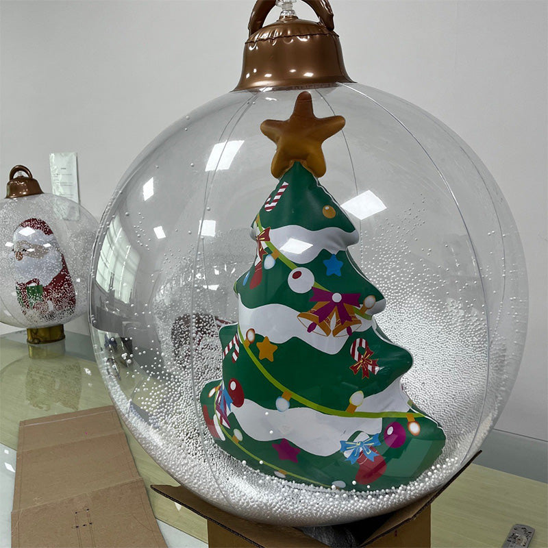 🎅🎄Outdoor Christmas PVC inflatable Decorated Ball🎈