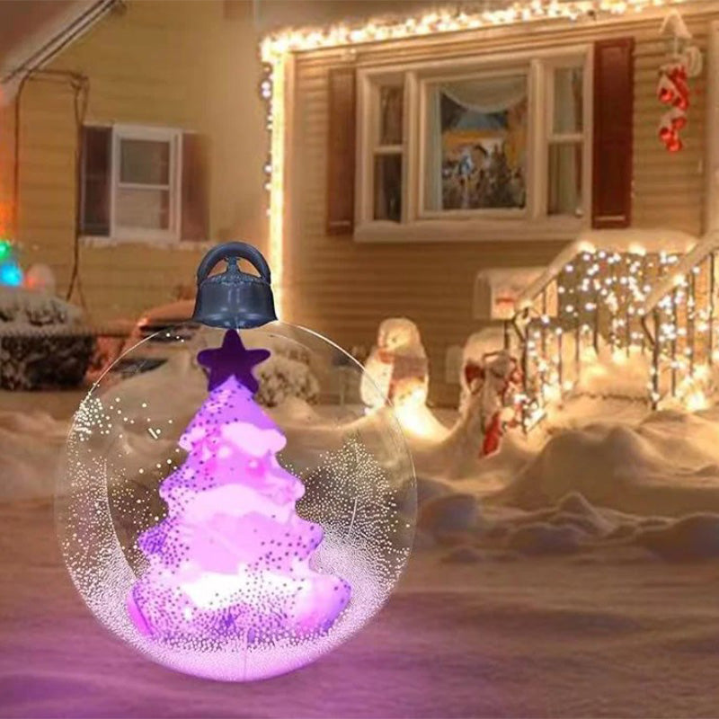 🎅🎄Outdoor Christmas PVC inflatable Decorated Ball🎈