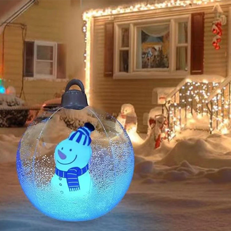 🎅🎄Outdoor Christmas PVC inflatable Decorated Ball🎈