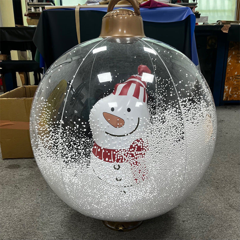 🎅🎄Outdoor Christmas PVC inflatable Decorated Ball🎈