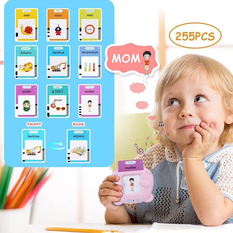 📚Big Sale- 49% OFF🎄English Learning Talking Flash Cards for Toddlers