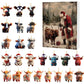 🎁Early Christmas Hot Sale 50% OFF🎅Advent Calendar with Highland Cow Design