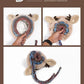 🎅🦌Handmade Knitted Christmas Antler 2-in-1 (Hat/Handbag)🧶