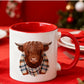 🎄🎁CHRISTMAS SALE 50% OFF!!🏆Highland Cow Ceramic Coffee Mug