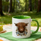 🎄🎁CHRISTMAS SALE 50% OFF!!🏆Highland Cow Ceramic Coffee Mug