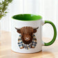 🎄🎁CHRISTMAS SALE 50% OFF!!🏆Highland Cow Ceramic Coffee Mug