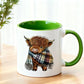 🎄🎁CHRISTMAS SALE 50% OFF!!🏆Highland Cow Ceramic Coffee Mug