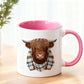 🎄🎁CHRISTMAS SALE 50% OFF!!🏆Highland Cow Ceramic Coffee Mug