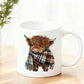 🎄🎁CHRISTMAS SALE 50% OFF!!🏆Highland Cow Ceramic Coffee Mug