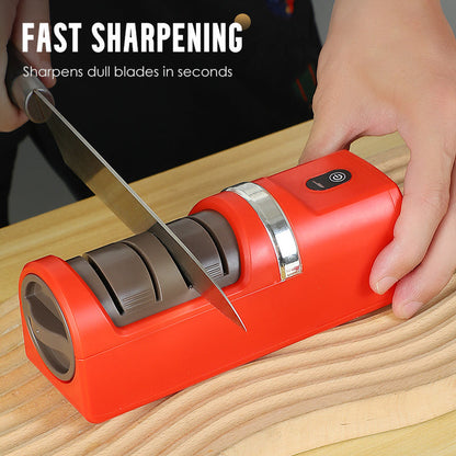 🔥NEW YEAR SALE £14.99!!⚡50K+ SOLD!🔥Automatic Kitchen Knife Sharpener