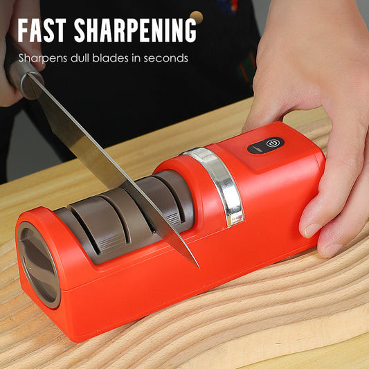 🔥NEW YEAR SALE £14.99!!⚡50K+ SOLD!🔥Automatic Kitchen Knife Sharpener