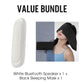 🌙【Bluetooth Bone Conduction Pillow】— Music flows directly into your dreams, leaving your ears completely unburdened. 💤🎧