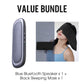🌙【Bluetooth Bone Conduction Pillow】— Music flows directly into your dreams, leaving your ears completely unburdened. 💤🎧