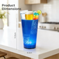 Water-Activated LED Light-Up Cup - Color-Changing Party Drinkware
