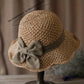 🧢 49% OFF NOW! 🌞 Elegant Woven Straw Sun Hat with Bow – Breathable, Foldable & Perfect for Beach & Travel 👒