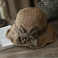 🧢 49% OFF NOW! 🌞 Elegant Woven Straw Sun Hat with Bow – Breathable, Foldable & Perfect for Beach & Travel 👒