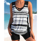 ⏰LAST DAY 73% OFF - Miraclesuit Women's Tummy Control Tankini Set with Built-In Bra