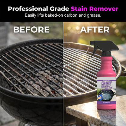 🏆 Last Day Special Price £9.99 ! 🔥Buy 2 Get 1 Free🎁Fast-Acting Heavy-Duty Grill Degreaser Spray💦