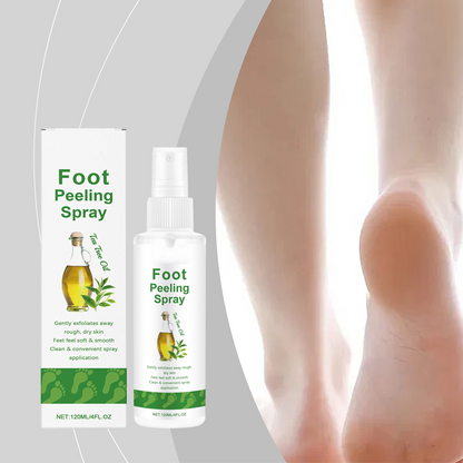 🌿 50% OFF! Foot exfoliating spray with tea tree oil – gentle exfoliation for soft, smooth feet!