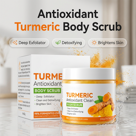 🌿Deep Cleansing Turmeric & Citrus Body Scrub- Radiance In Every Use 🌿