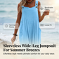 🌸 LIMITED TIME Special Price:15.99✨Sleeveless Wide-Leg Jumpsuit For Summer Breezes