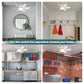 ⏳LAST DAY SALE83% OFF🔥40W LED Ceiling Fan Light