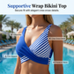 🔥Limited stock available 64% OFF🔥Two-Piece Color Block & Stripe Bikini Swimsuit