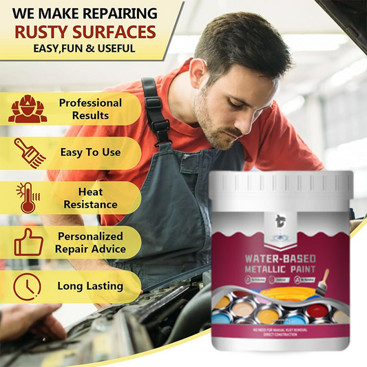 🔥Hot Sale 50% OFF🔥Buy 1 Get 1 Free🔥Rust Removal Converter Metallic Paint