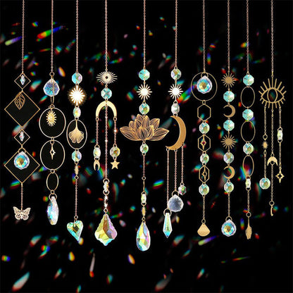 🌈 50% OFF NOW! 🎉 Decorative Suncatcher Hanging Set – Shatterproof, colorful reflections & perfect for windows, gardens or patios – easy to hang ✨