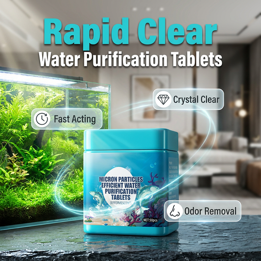 ⏳Limited-time 50% off⏰dHigh-Efficiency Aquarium Water Purification Tablets🐟