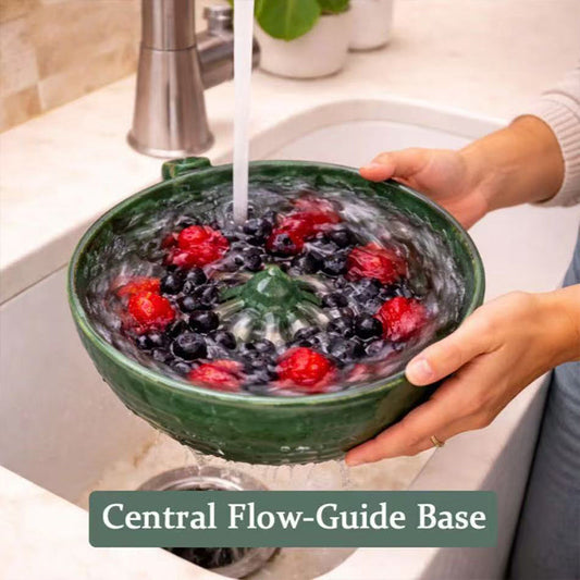 🔥 Hot sale 50% OFF🔥Berry Swirl Washing & Serving Bowl