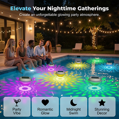 🔥Buy 1 Get 1 Free🔥 LED Solar Floating Pool Light🏊‍♂️☀️