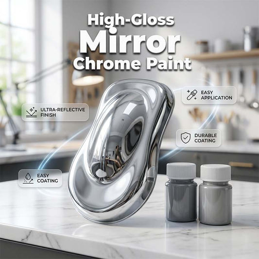 🔥 Hot sale 50% OFF🔥Water-Based Mirror Effect Chrome Paint