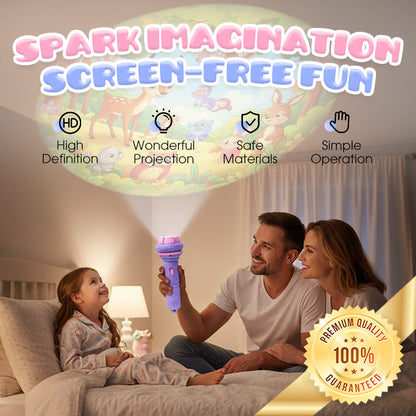 🔥Limited stock available 69% OFF🔥Early Education Projector Torch for Kids