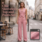 🌸New Arrivals 53% OFF💥Women's Chic Sleeveless Top & Trousers Set | Relaxed Fit, Soft Fabric & Effortlessly Elegant for Any Occasion